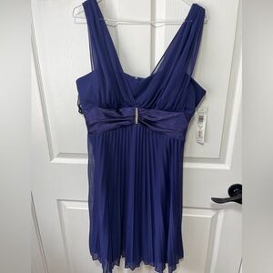 NWT Onyx Nite Dress Size 12 Womens Navy Blue